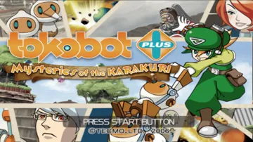 Tokobot Plus - Mysteries of the Karakuri screen shot title